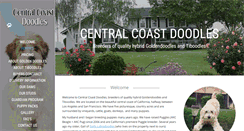 Desktop Screenshot of centralcoastdoodles.com